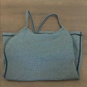 Gray Lululemon tank